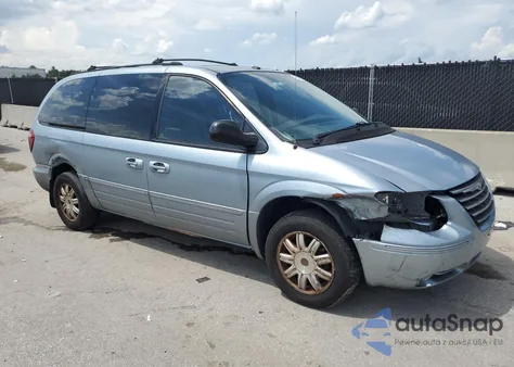 2006 Chrysler Town & Country Touring из США, поврежденный, VIN 2A4GP54L36R671618